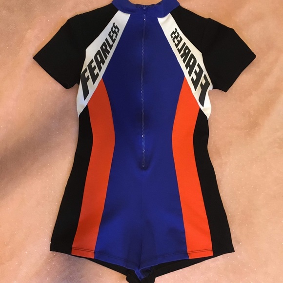 FN Racer-Style Romper - Picture 1 of 2